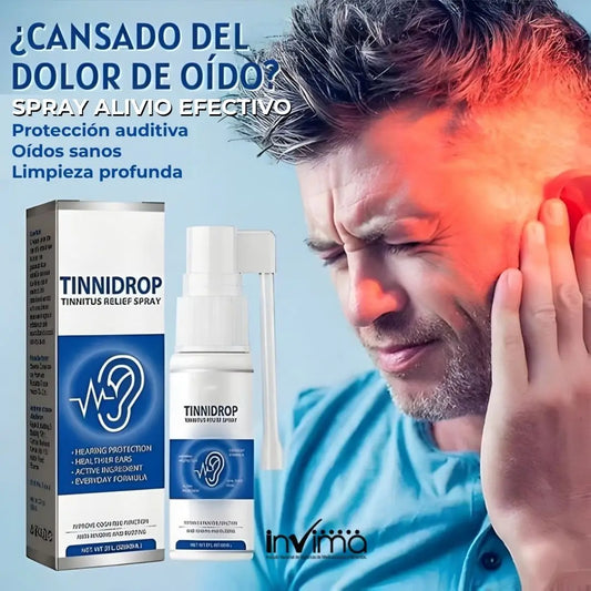 TINNIDROP | SPRAY PARA EL ALIVIO AUDITIVO INMEDIATO