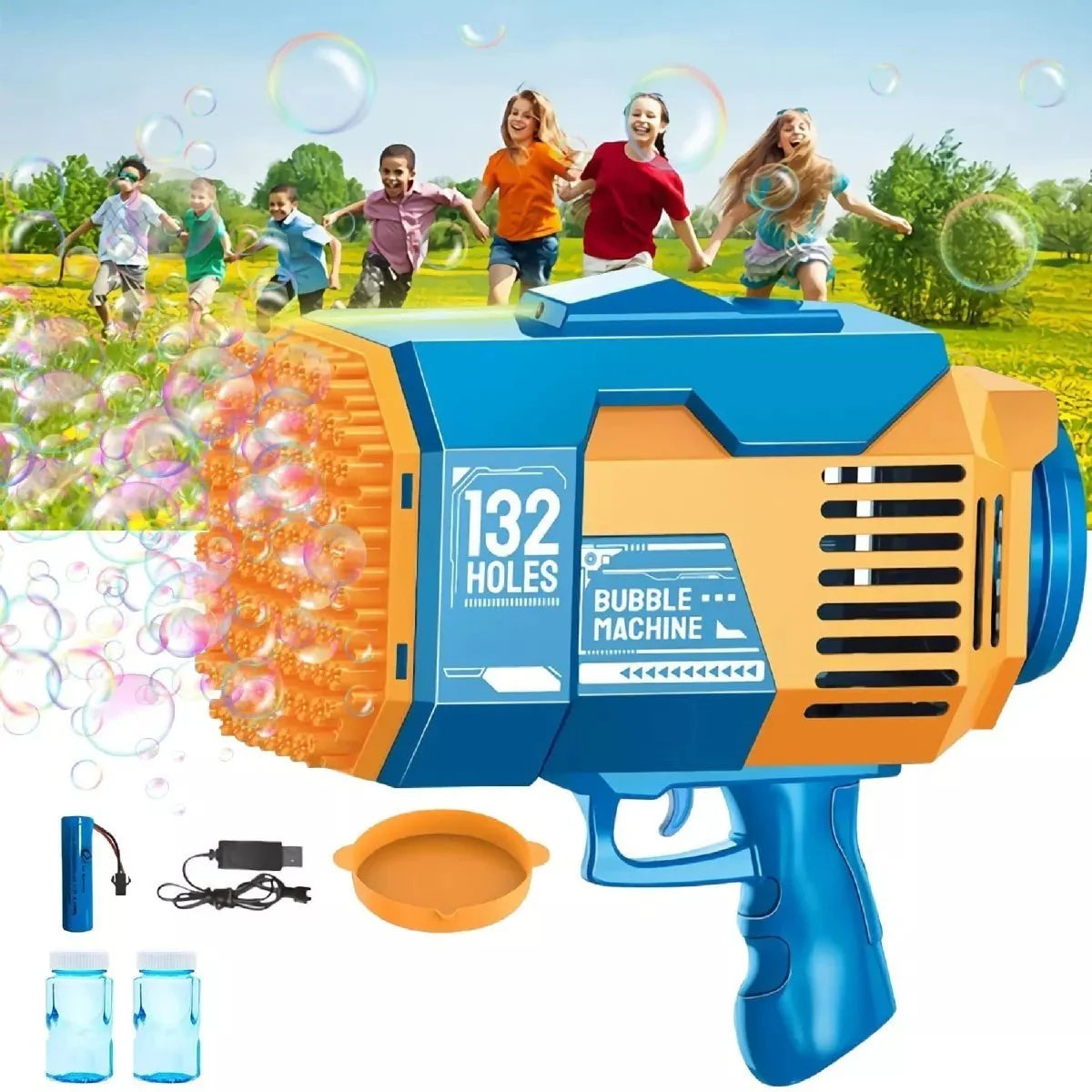 Bazooka de Burbujas™ de 132 Hoyos - Essential 4 Home