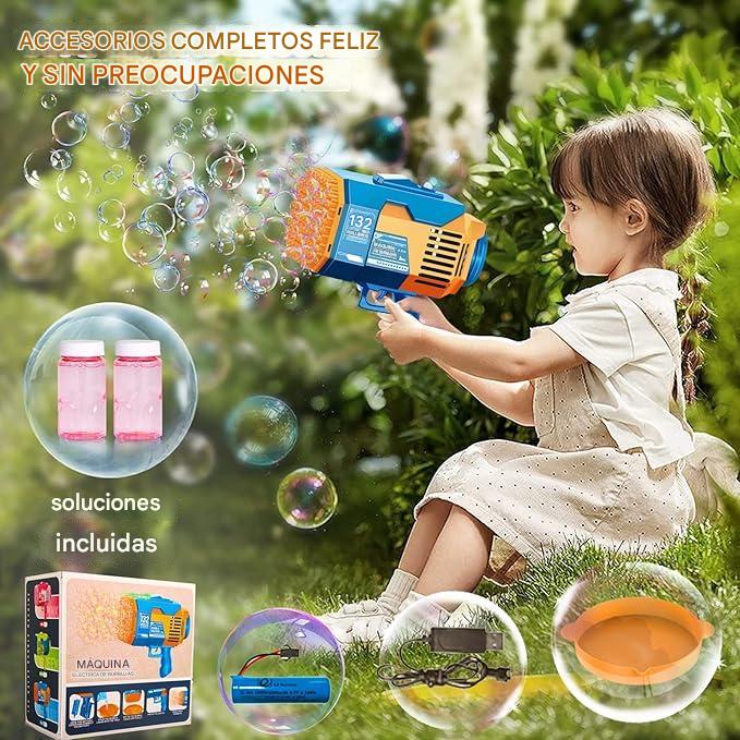 Bazooka de Burbujas™ de 132 Hoyos - Essential 4 Home